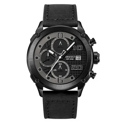 Мужские часы Awarder 016 Black