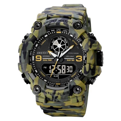 Чоловічий годинник Awarder 001 Camo Green