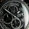 Чоловічий годинник Awarder 016 Тризуб срібло All Black фото 10
