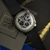 Чоловічий годинник Awarder 016 Тризуб срібло All Black фото 6