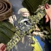 Мужские часы Awarder 003 Трезубец золото Army Green фото 5
