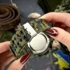 Мужские часы Awarder 003 Трезубец золото Army Green фото 9