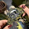 Мужские часы Awarder 003 Трезубец золото Army Green фото 6