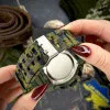 Мужские часы Awarder 003 Трезубец золото Army Green фото 9