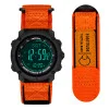 Чоловічий годинник Awarder 036 Nylon Black-Orange фото 2