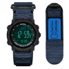 Чоловічий годинник Awarder 036 Nylon Black-Blue фото 2