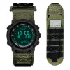 Мужские часы Awarder 036 Nylon Pro Black-Army Green фото 2