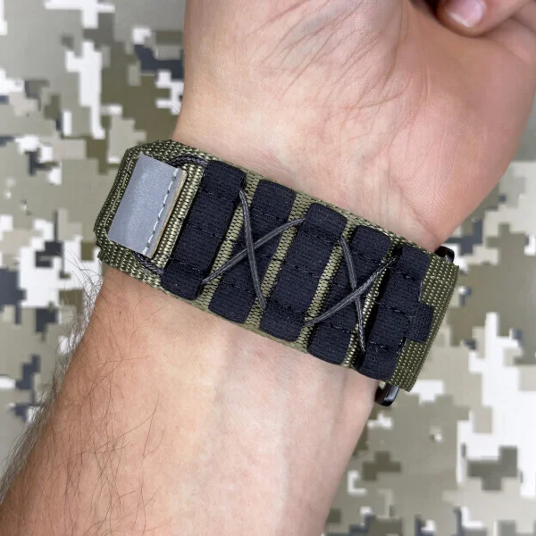 Мужские часы Awarder 036 Nylon Pro Black-Army Green фото 5