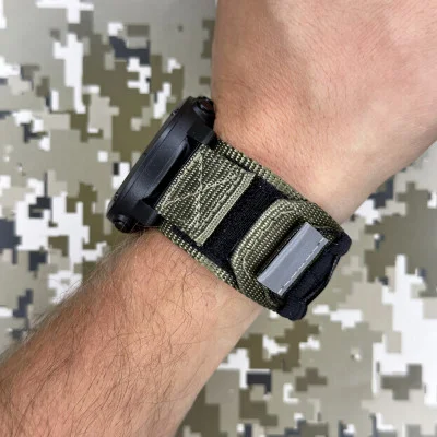 Чоловічий годинник Awarder 036 Nylon Pro Black-Army Green