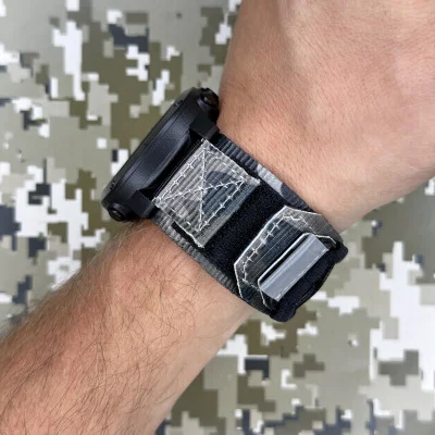 Чоловічий годинник Awarder 036 Nylon Pro Black-Camo Green