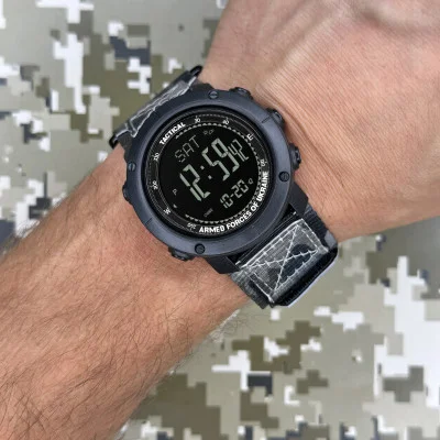 Мужские часы Awarder 036 Nylon Pro Black-Camo Green