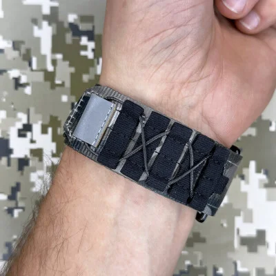 Мужские часы Awarder 036 Nylon Pro Black-Camo Green