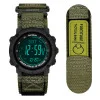 Чоловічий годинник Awarder 036 Nylon Black-Army Green фото 2