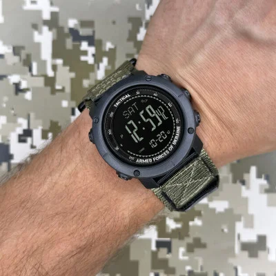 Чоловічий годинник Awarder 036 Nylon Black-Army Green