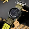 Чоловічий годинник Awarder 036 Nylon Black-Army Green фото 5