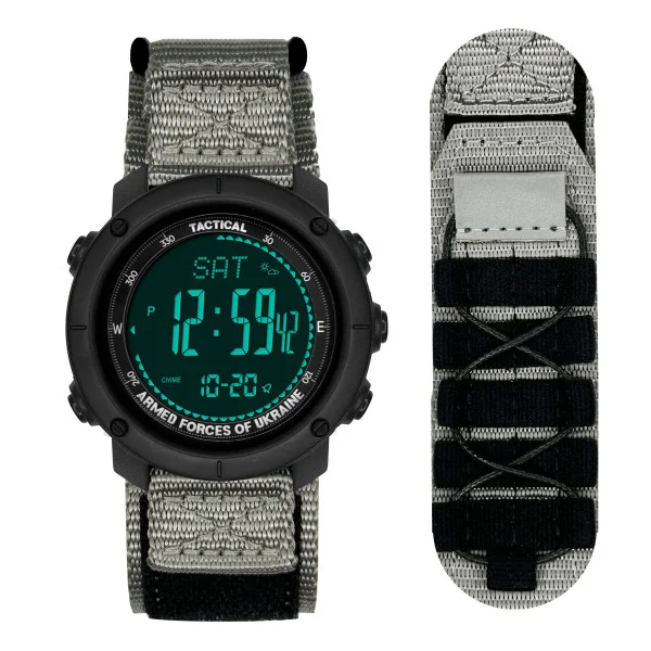 Чоловічий годинник Awarder 036 Nylon Pro Black-Grey фото 1