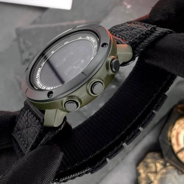 Чоловічий годинник Awarder 036 Nylon Tactic All Black фото 9