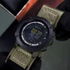Чоловічий годинник Awarder 036 Nylon Tactic Black-Army Green фото 5