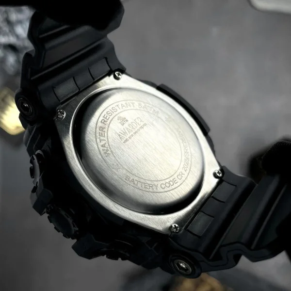 Чоловічий годинник Awarder 001 Тризуб срібло Black фото 8