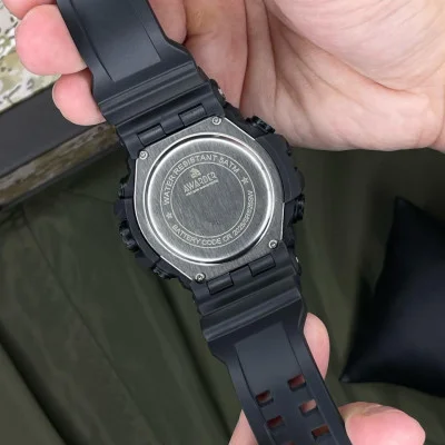 Чоловічий годинник Awarder 001 ЗСУ All Black