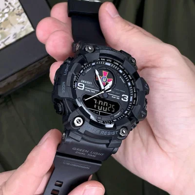 Чоловічий годинник Awarder 001 ЗСУ All Black