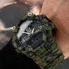 Мужские часы Awarder 001 Трезубец серебро  Camo Green фото 3
