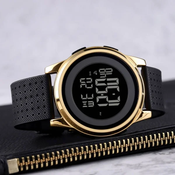Чоловічий годинник Skmei 1502GD Gold фото 5