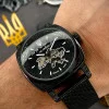 Чоловічий годинник Awarder 021 Де би не був All Black Mesh фото 3