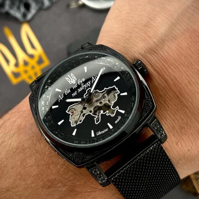 Мужские часы Awarder 021 Где бы ни был All Black Mesh