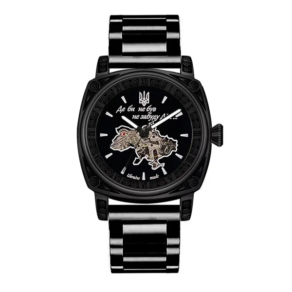 Чоловічий годинник Awarder 021 Де би не був All Black Steel фото 1