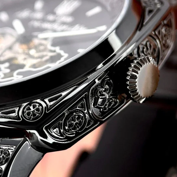 Чоловічий годинник Awarder 021 Де би не був All Black Steel фото 11