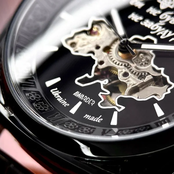 Чоловічий годинник Awarder 021 Де би не був All Black Steel фото 8