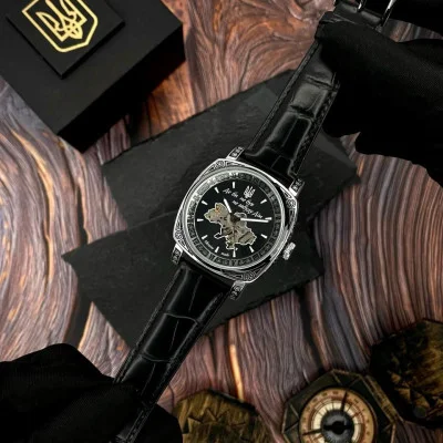 Мужские часы Awarder 021 Где бы ни был Silver-Black