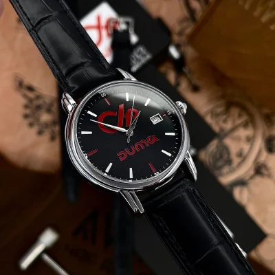 Чоловічий годинник Awarder 020 Ваше лого Silver-Silver, японський механізм