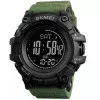 Мужские часы Skmei 1356AG Army Green + Compass фото 2