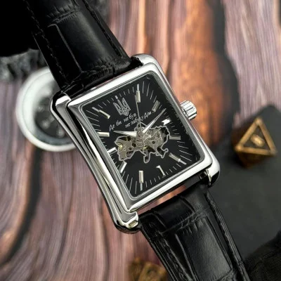 Чоловічий годинник Awarder 053 Де би не був Silver-Black