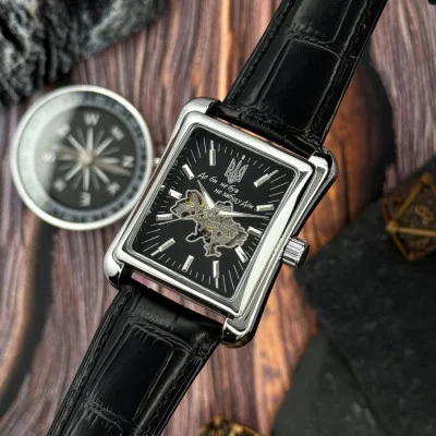 Чоловічий годинник Awarder 053 Де би не був Silver-Black