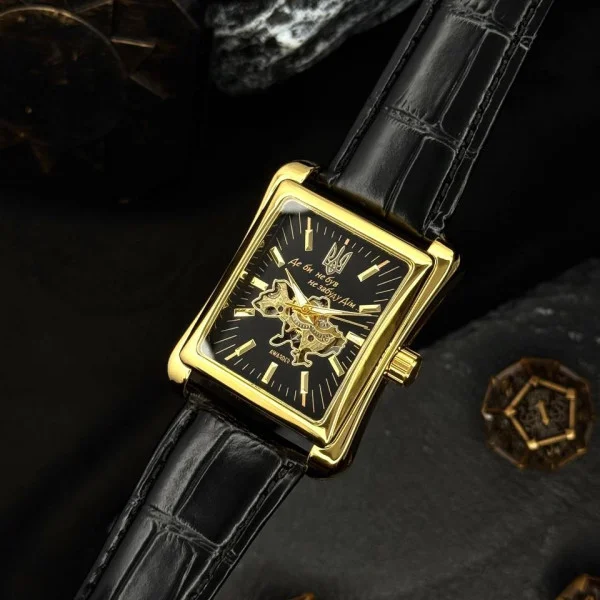 Мужские часы Awarder 053 Где бы ни был Gold-Black фото 4