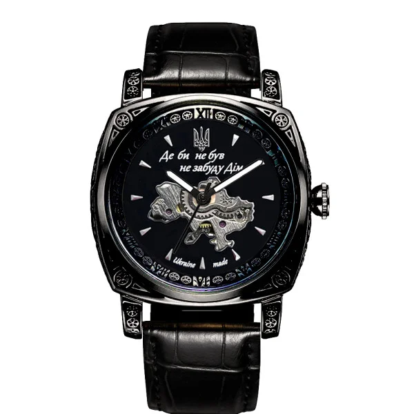 Чоловічий годинник Awarder 021-3D  Де би не був All Black фото 1