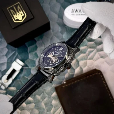 Чоловічий годинник Awarder 021-3D  Де би не був All Black
