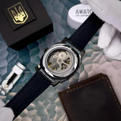 Чоловічий годинник Awarder 021-3D  Де би не був All Black