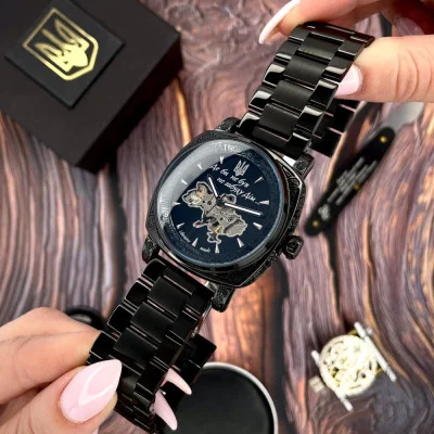 Мужские часы Awarder 021-3D  Где бы ни был All Black Steel