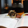 Жіночий годинник Awarder 021 Де би не була Gold-Black-Brown фото 8