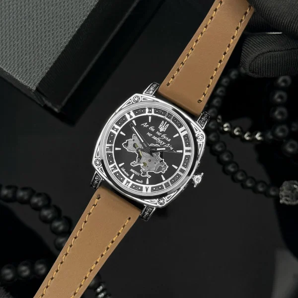 Жіночий годинник Awarder 021 Де би не була Silver-Black-Brown фото 4