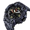 Чоловічий годинник Skmei 1520GYBK gray black. фото 4