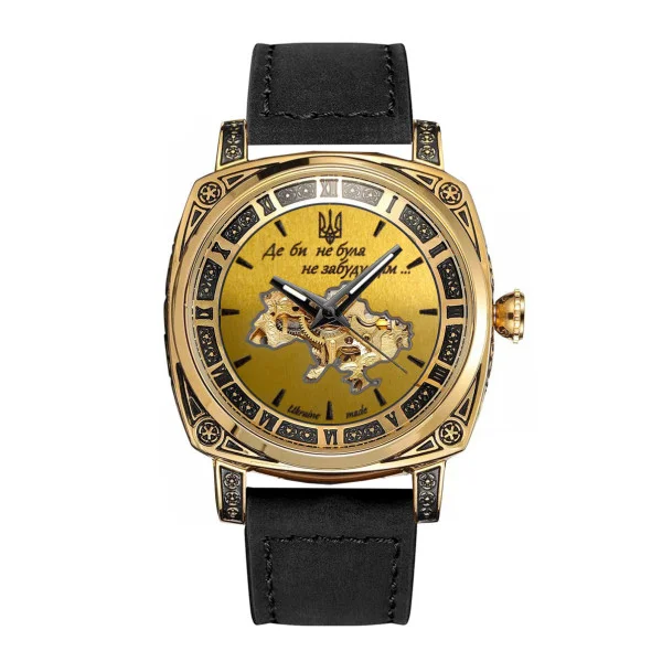 Женские часы Awarder 021 Где бы ни была Gold-Gold-Black фото 1