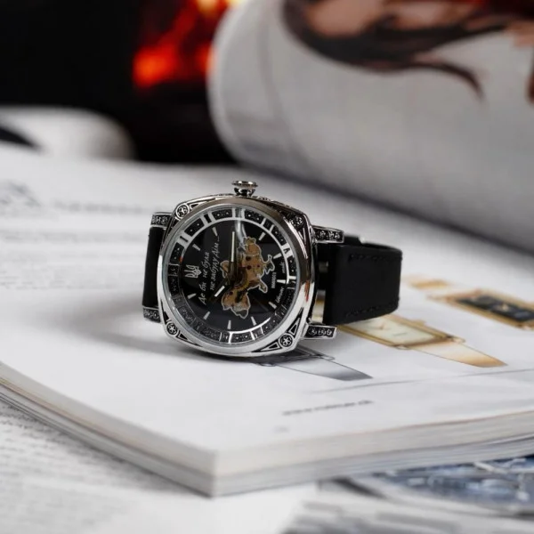 Жіночий годинник Awarder 021 Де би не була Silver-Black-Black фото 8