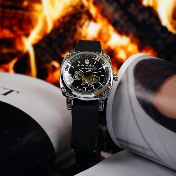 Жіночий годинник Awarder 021 Де би не була Silver-Black-Black фото 7