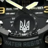 Чоловічий годинник Awarder 003 Тризуб срібло Black фото 10