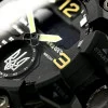 Чоловічий годинник Awarder 003 Тризуб срібло Black фото 8